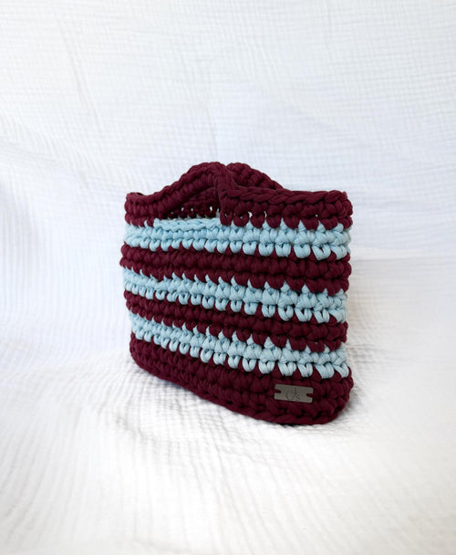 Cala handbag — Merlot frost