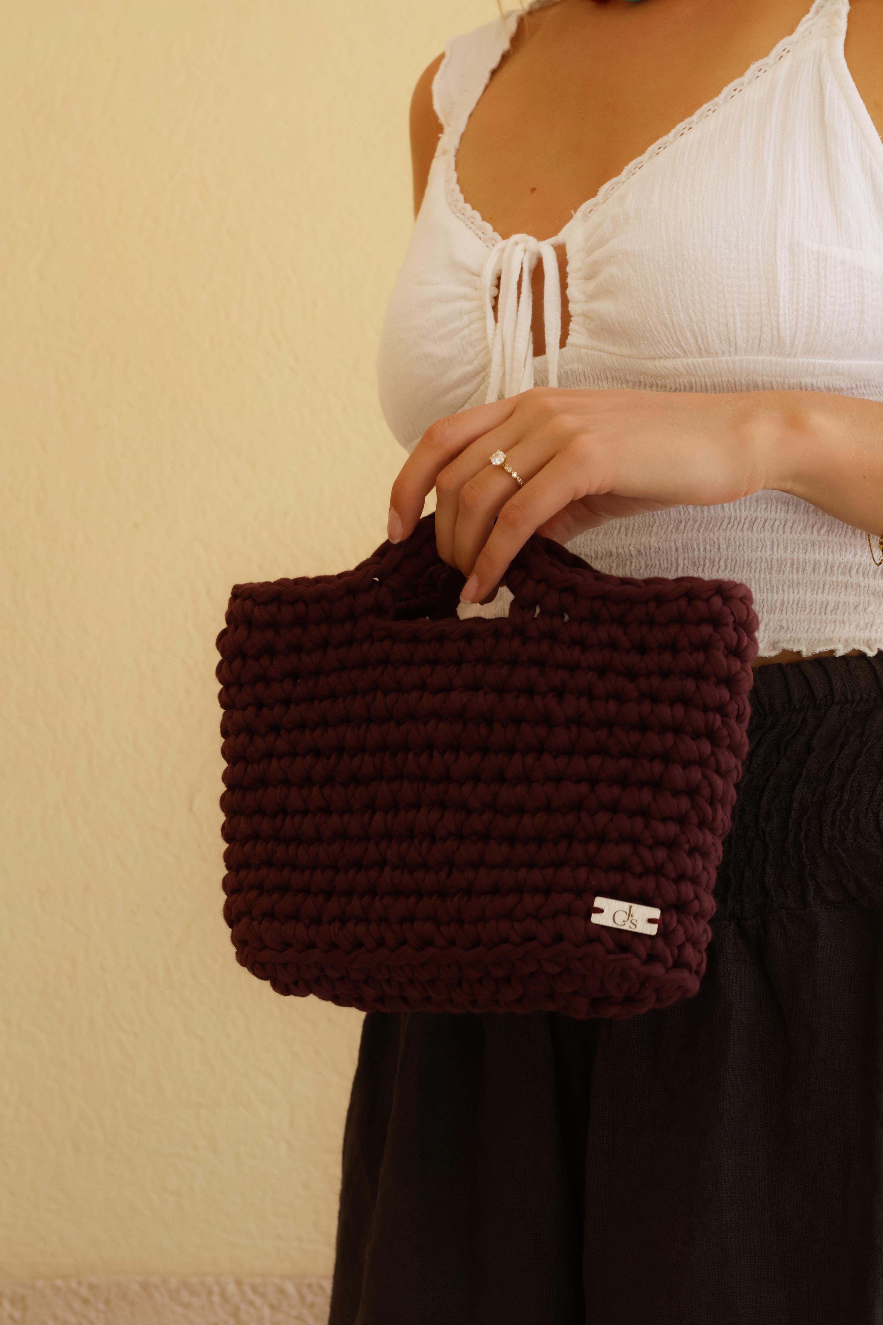 Cala handbag — Burgundy
