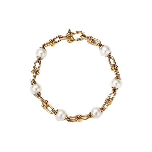 Golden Pearls Bracelet